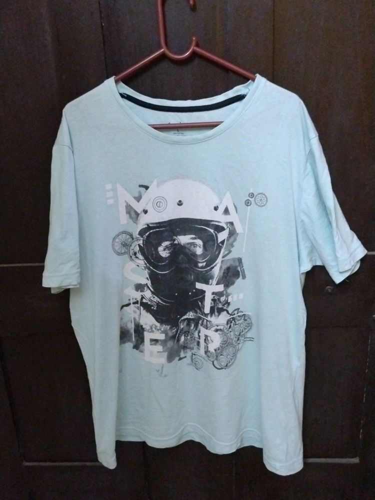 Turquoise Easybuy Tshirt. In Good Condition