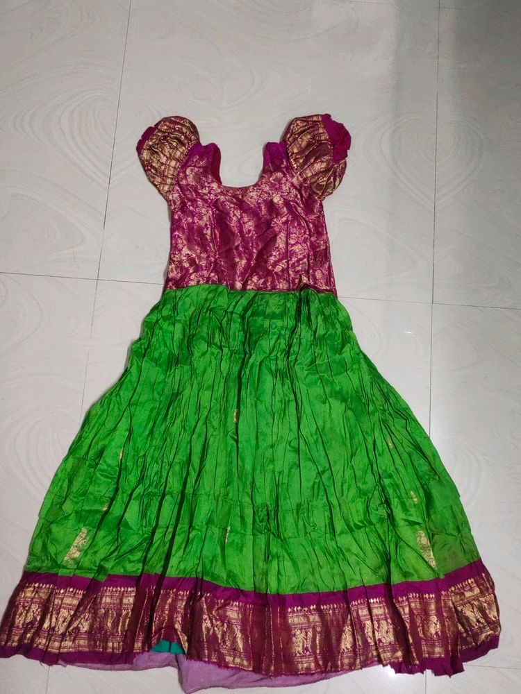 Pure Kanchi Pattu Dress