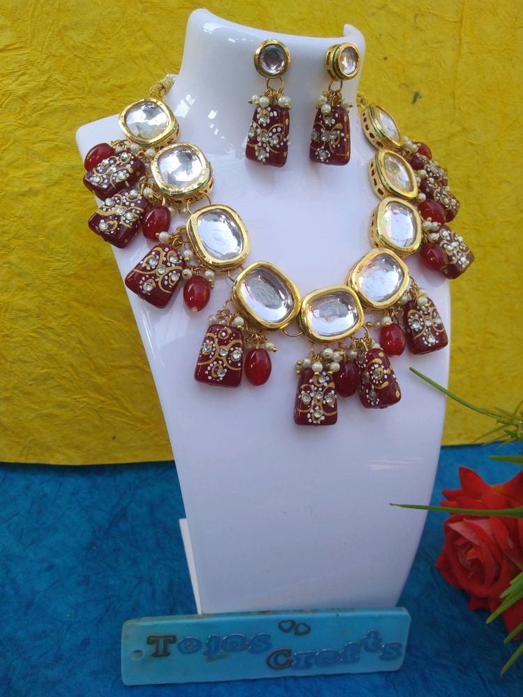 Half Semi Bridal Jewellery Set