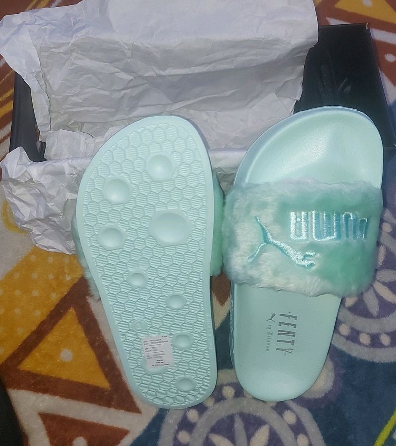 Original Puma Women Fur Slide Wns Slides