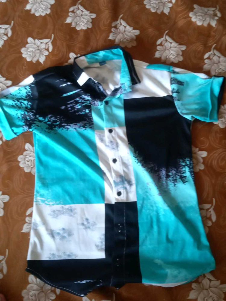 A POLY COTTON SHIRT FOR BOYS