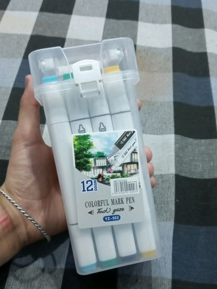 Pack of 12 twin side Marker Pen