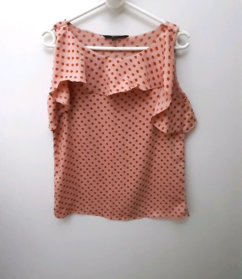 Vero Moda Polka Dots Top Size XS