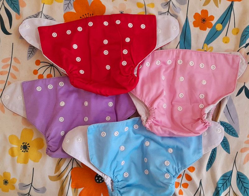 4 Set Combo Cloth Diaper