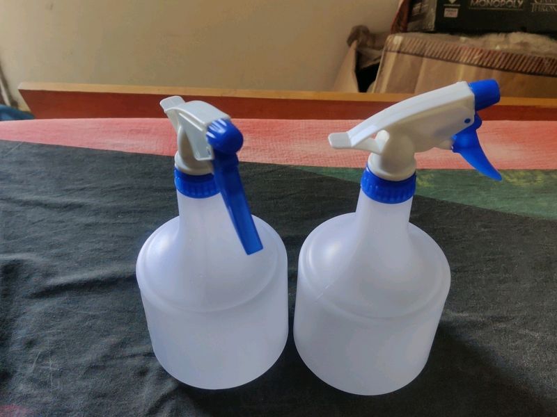 2 New Spray Bottles For Cleaning/Painting