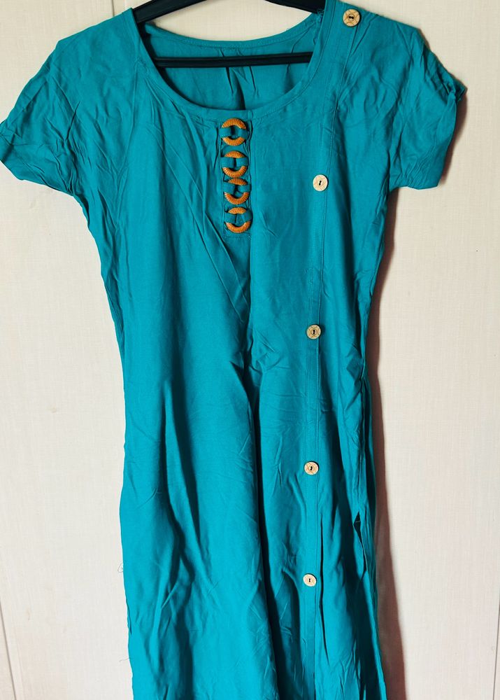 Sea Green kurti