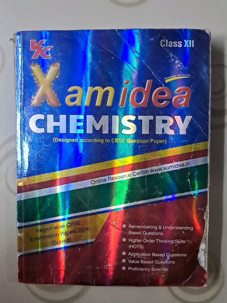 Class 12 Xam Idea Chemistry 13th Edition 2016-17