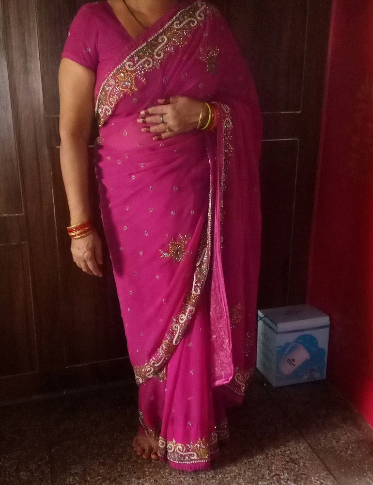 Saree With Free gift