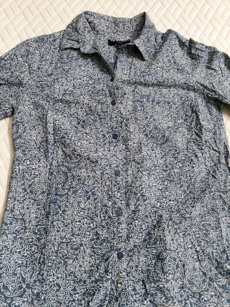 Floral Print Shirt| Medium