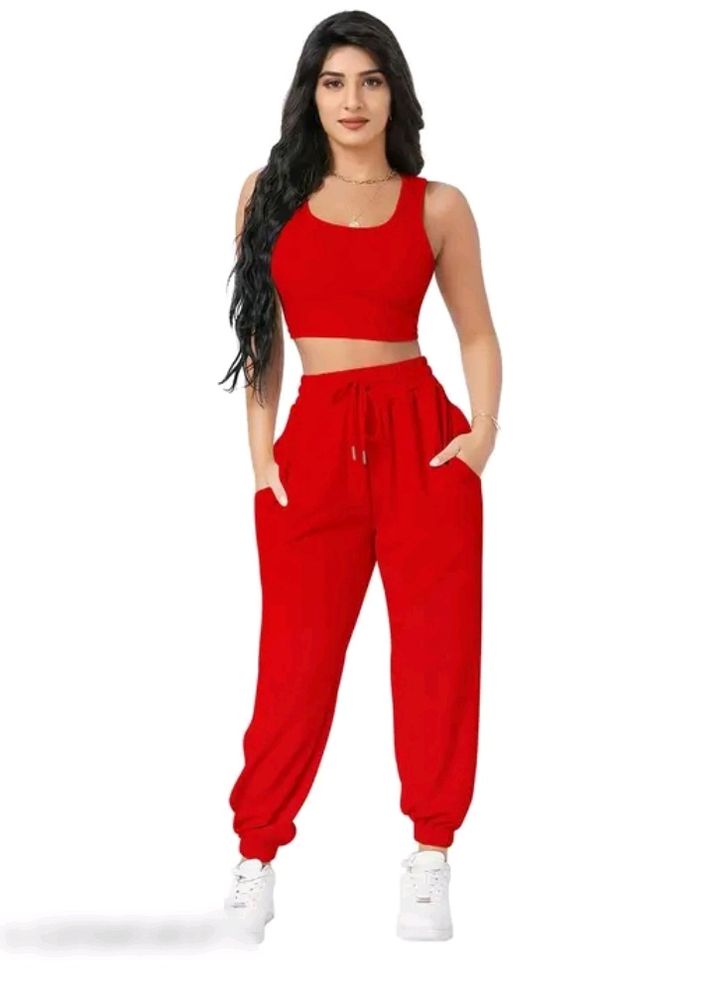 Red Co-Ord Set