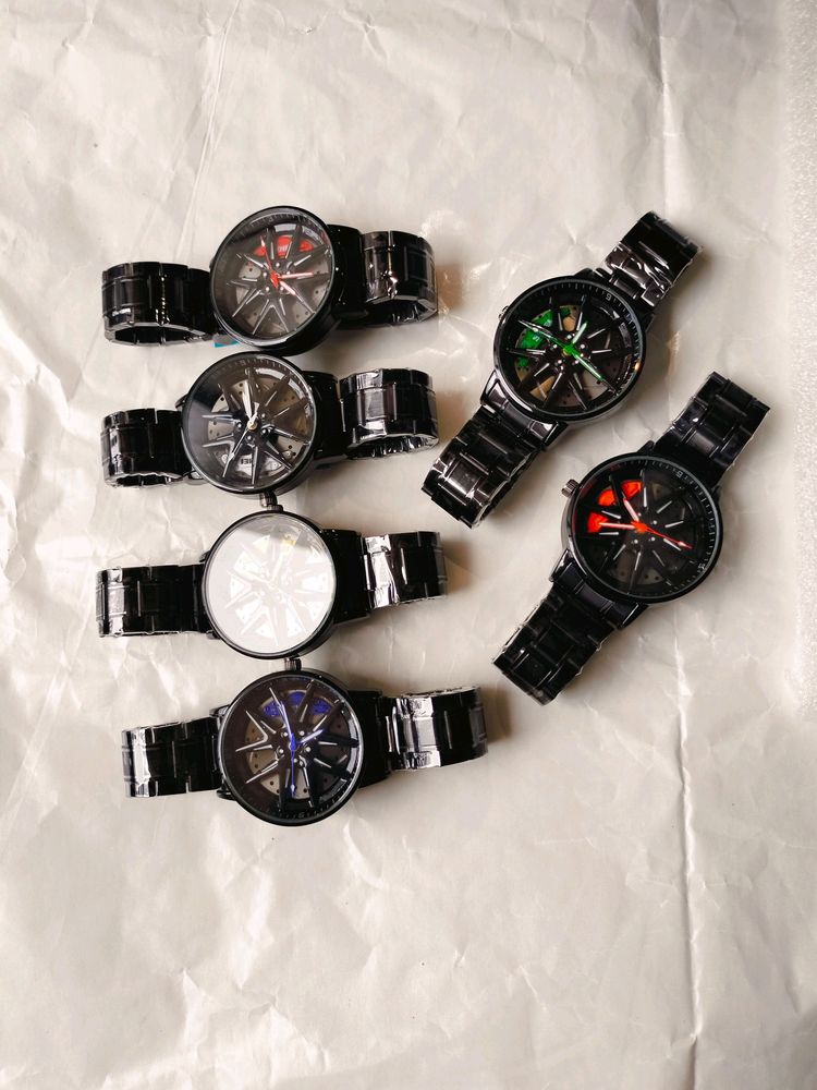 WHEEL SPINNING WATCHES