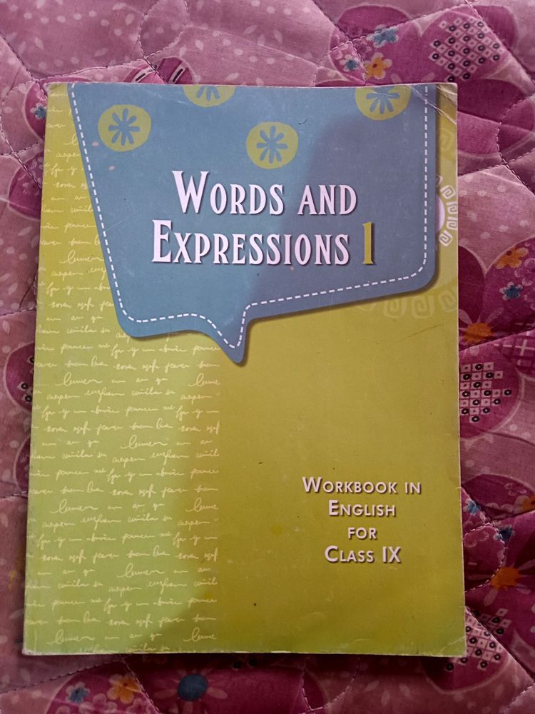 Class IX Words And Expressions English Workbook