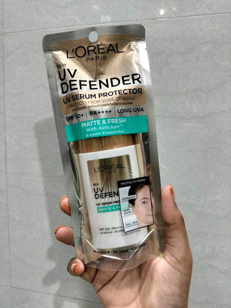 Loreal Paris UV Defender Sunscreen With SPF50+++