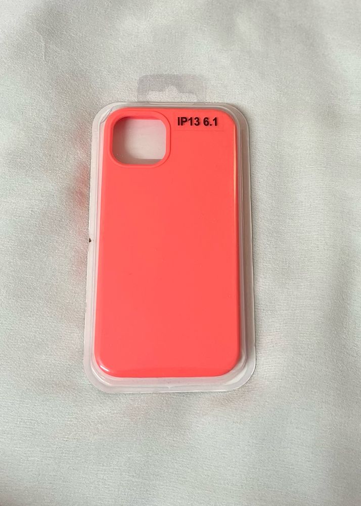 Brand New Iphone 13 Silicone Case: Orange