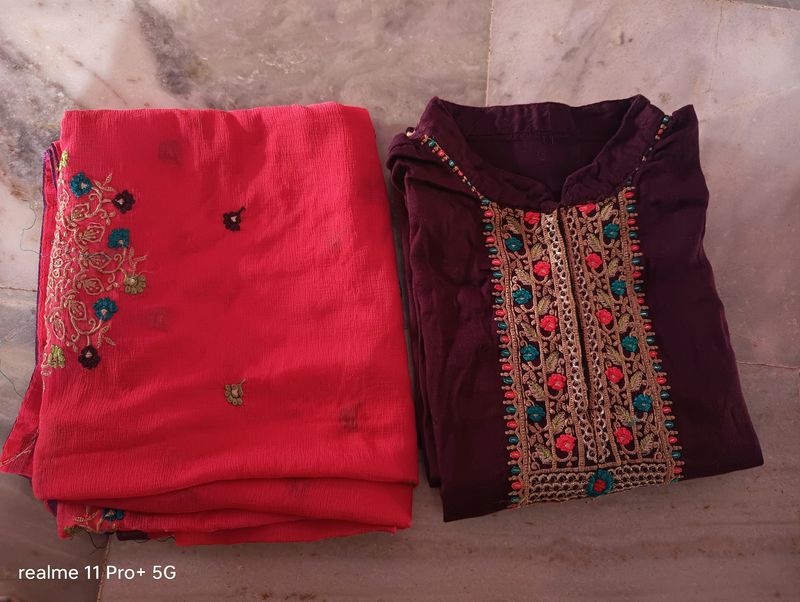 Kurti And Dupatta Set