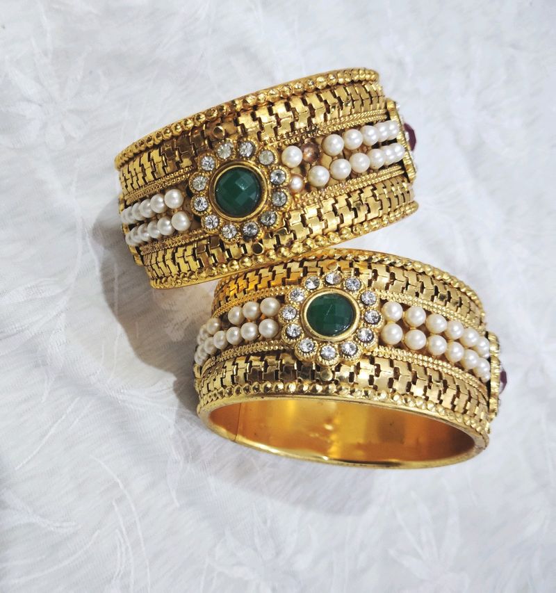 Two Piece Of Golden Bangles