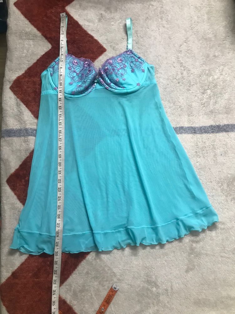 Baby Blue Light Padded Nightie Bust 38-40