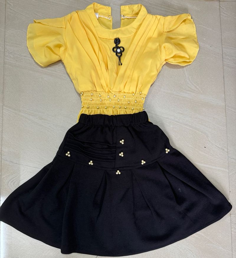 Babygirl Skirt Top Set