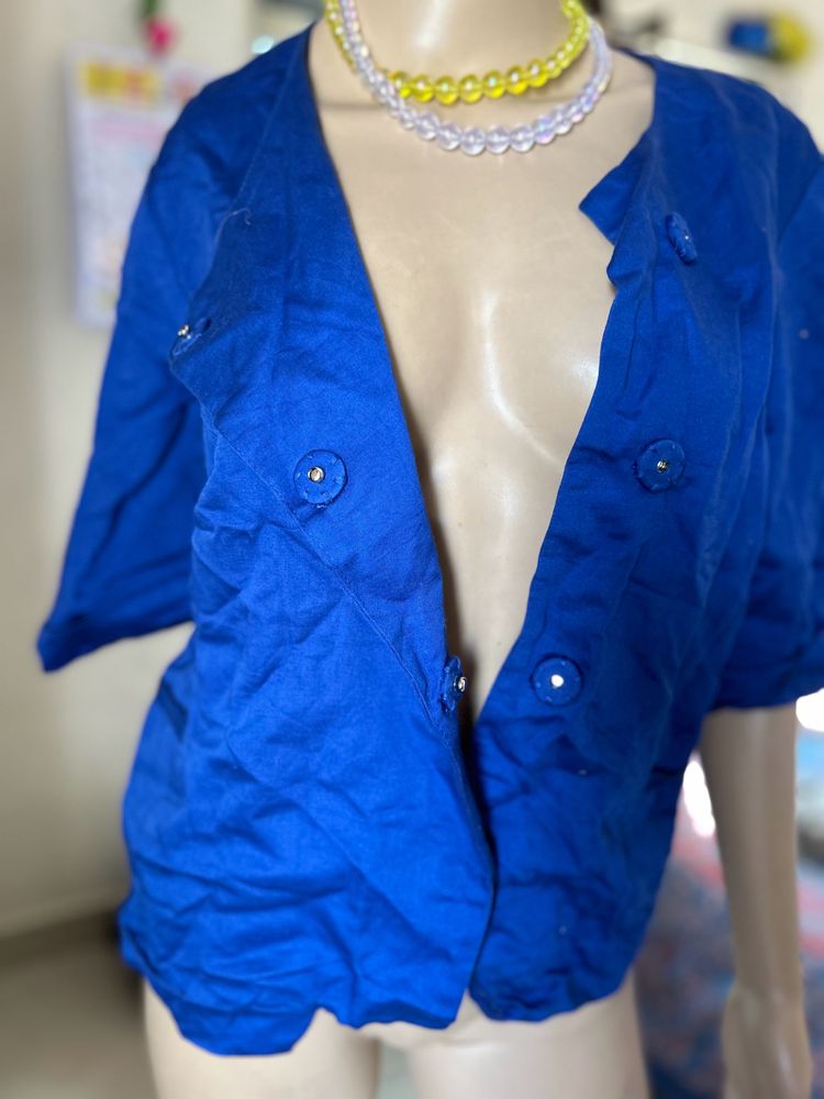 Blue Elegant Jacket