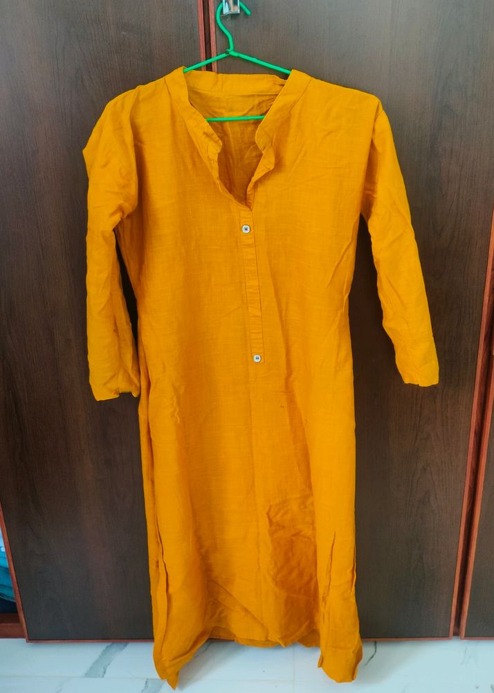 Yellow Formal Kurti