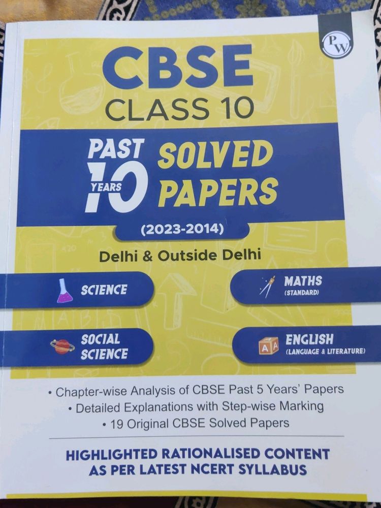 CBSE Class 10th Past 10 yeas Solved Papers