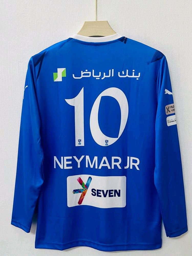 Al Hilal Neymar Home Full Sleeve Jersey