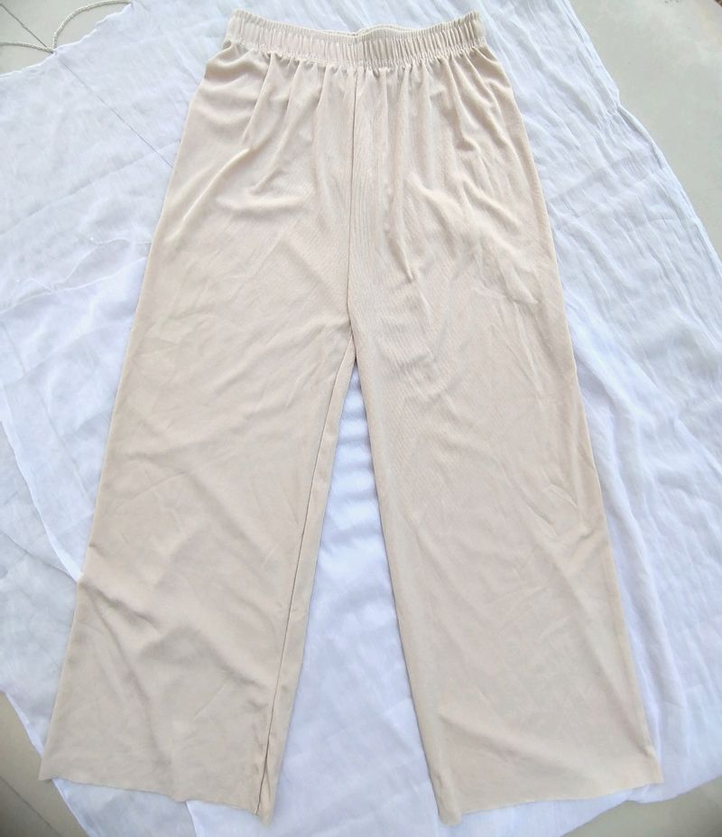 🌼Regular Fit Women Beige Trouser 🌼