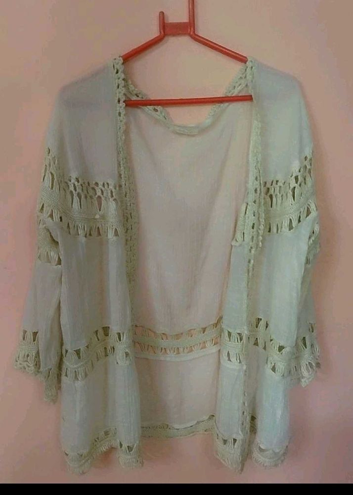 Indo Western Bohemian Shrug