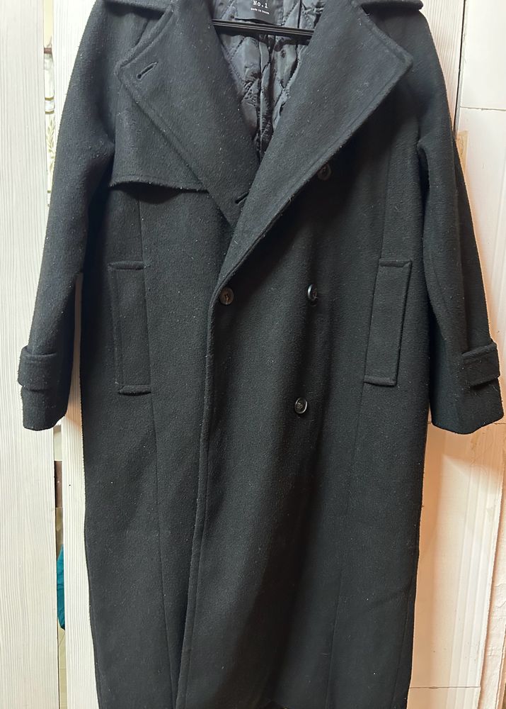 Black Long Trench Coat