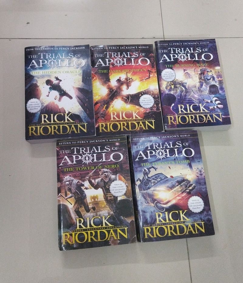 Percy Jackson Trials Of Apollo Series