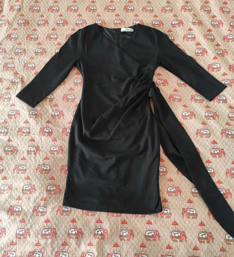 Black Partywear Bodyconn Dress