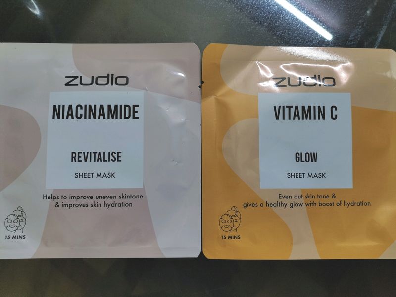 Zudio Combo Sheet Masks