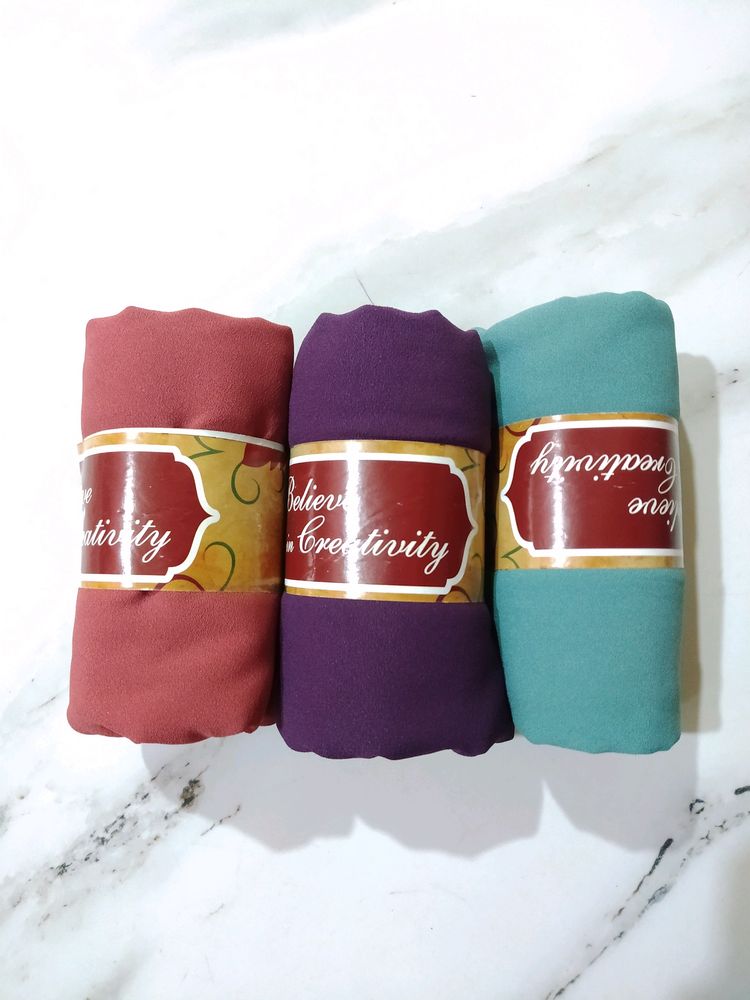 3 Pieces Combo Scarves