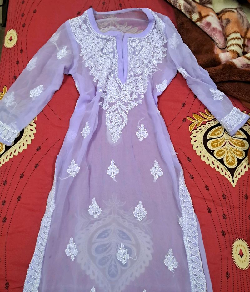 Lucknawi Chikankari Kurti