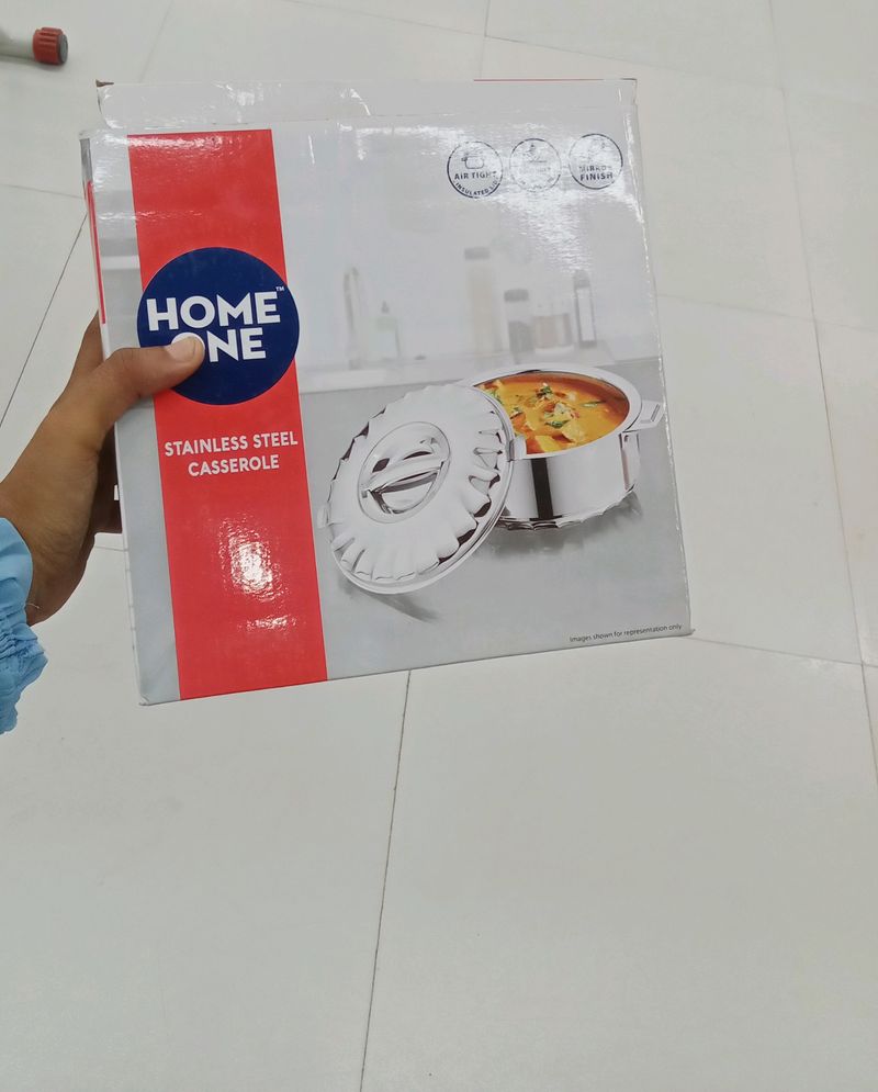 Homeone Stainless Steel Casserole