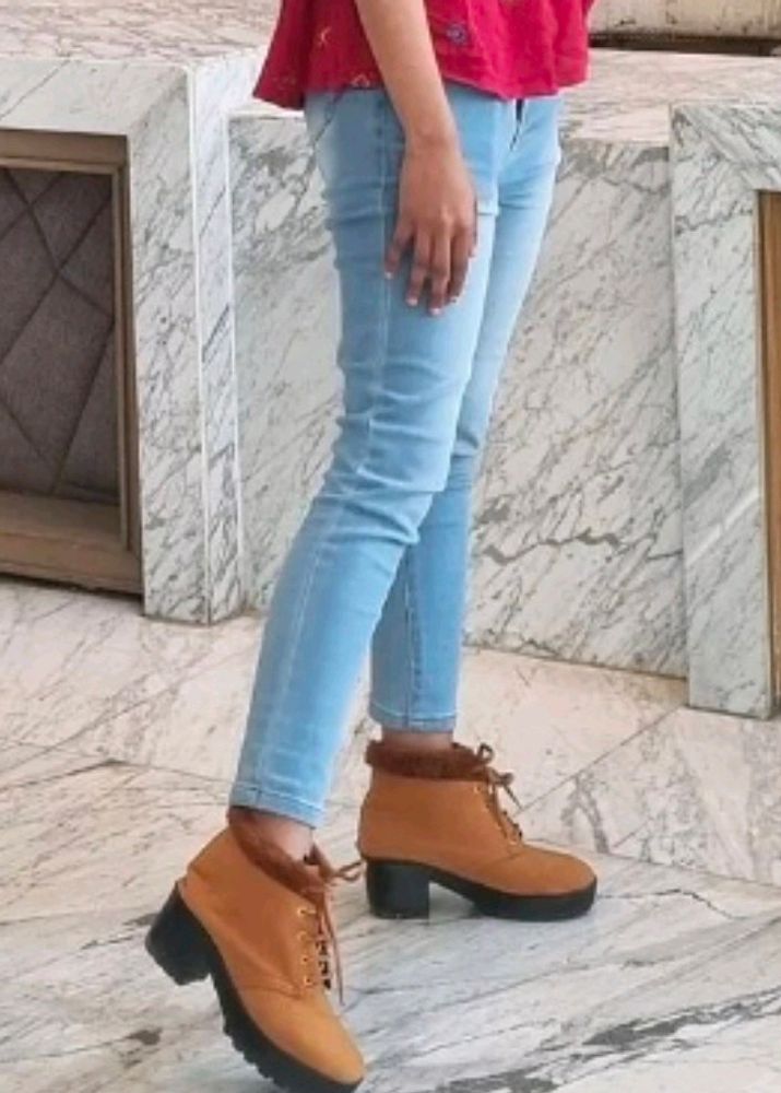 Light Blue Skinny Jeans