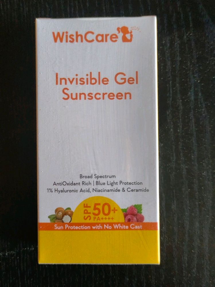 Wishcare Invisible Gel Sunscreen