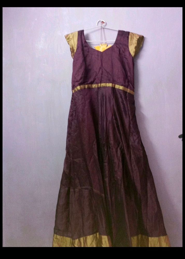 Purple Long Gown