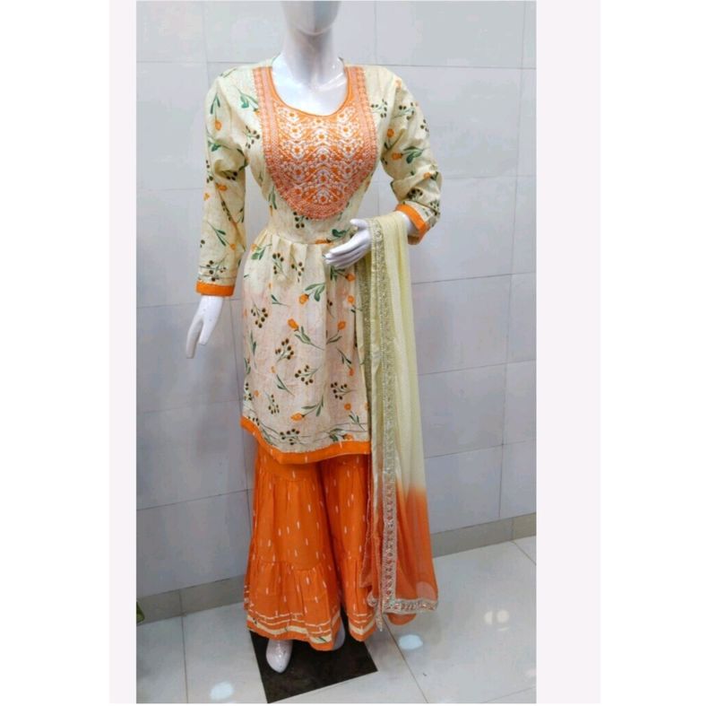 Newly Party Wear Sharara /Garara Diwali Fest