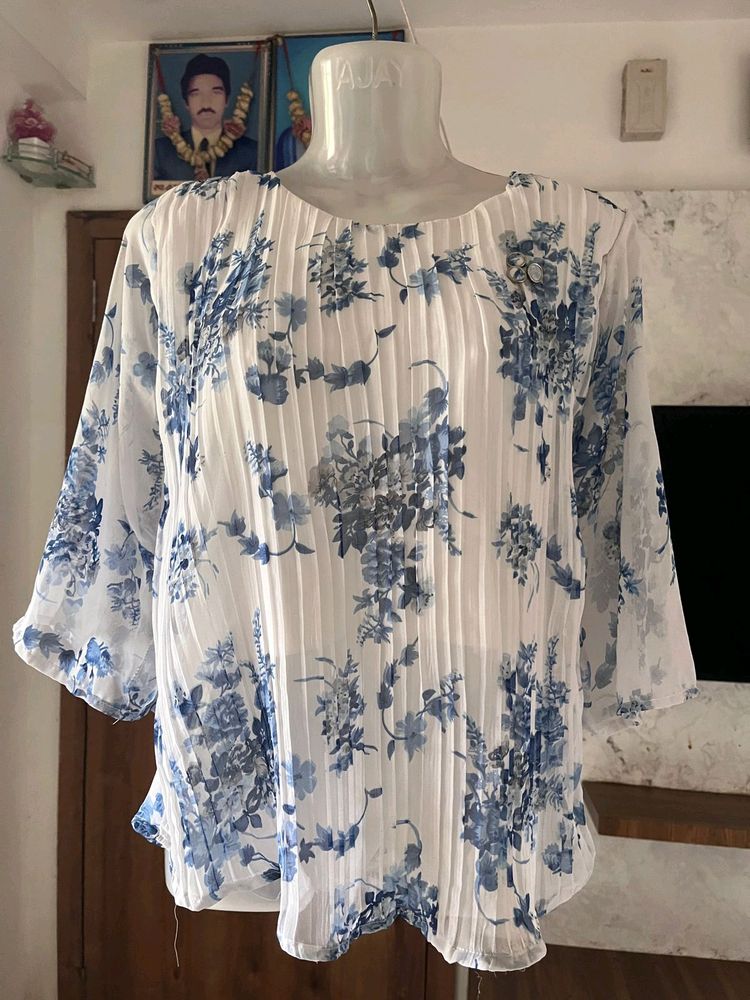 Georgette Top 💙