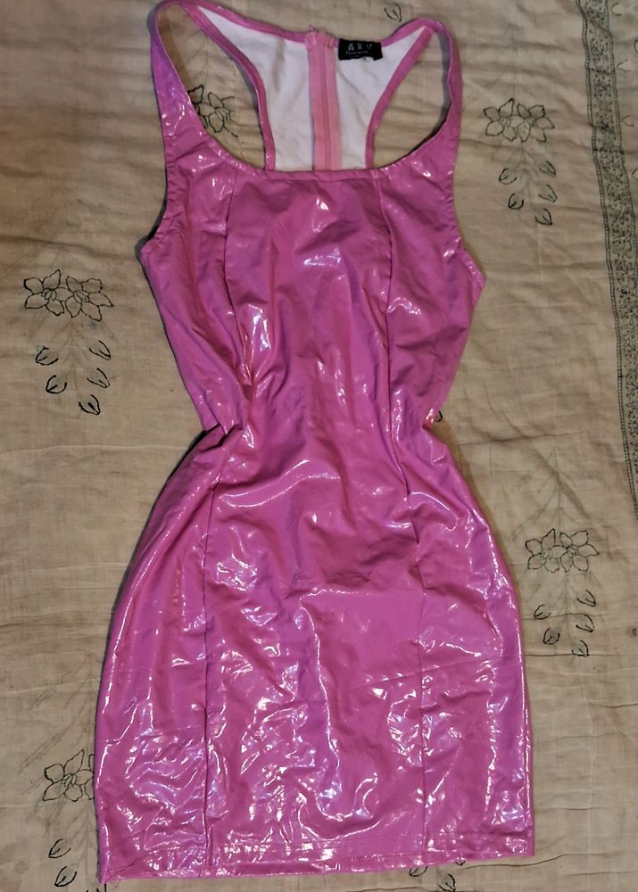 Metallic Pink Dress