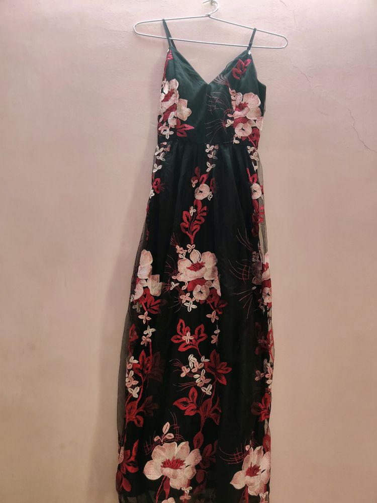 Korean style Beautiful Maxi Dress