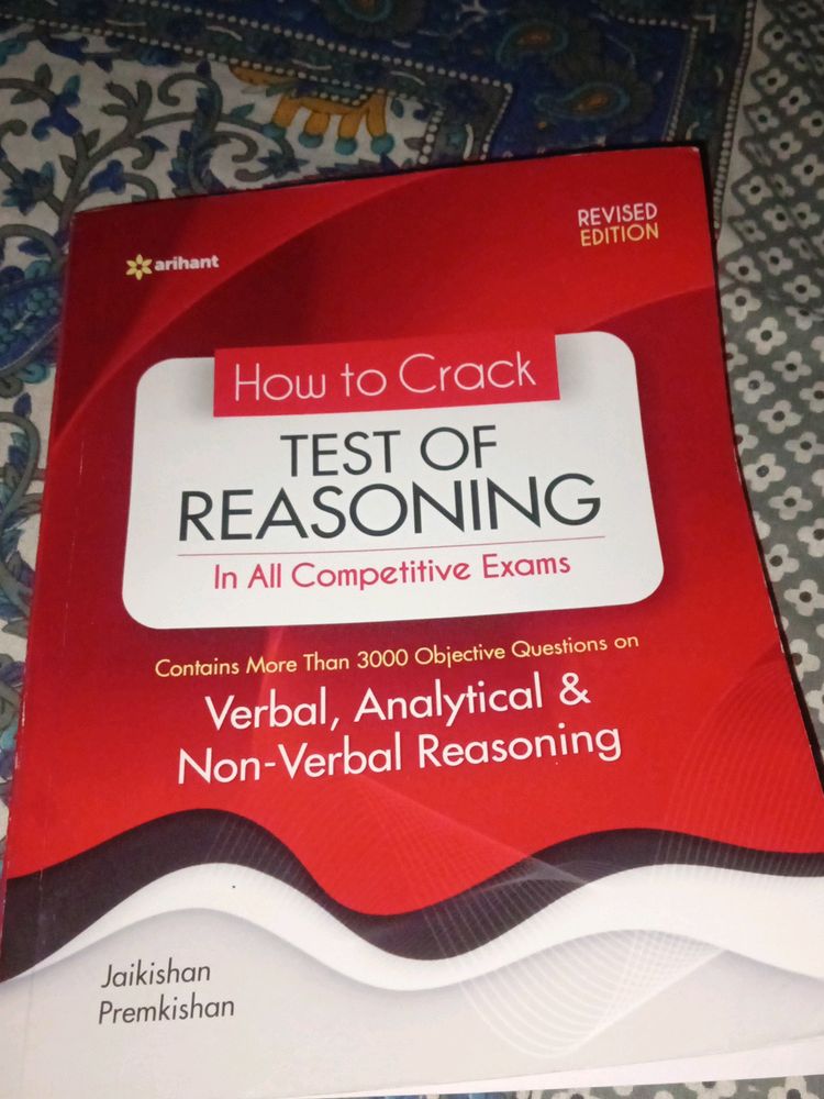 The Logical Reasoning Book For Clearing Law (Clat)