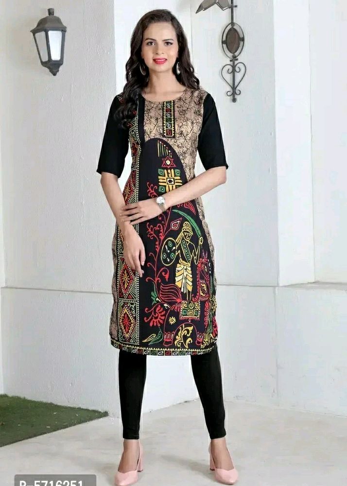 New Black Designer Kurti