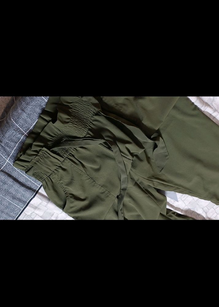 Olive Green Trouser