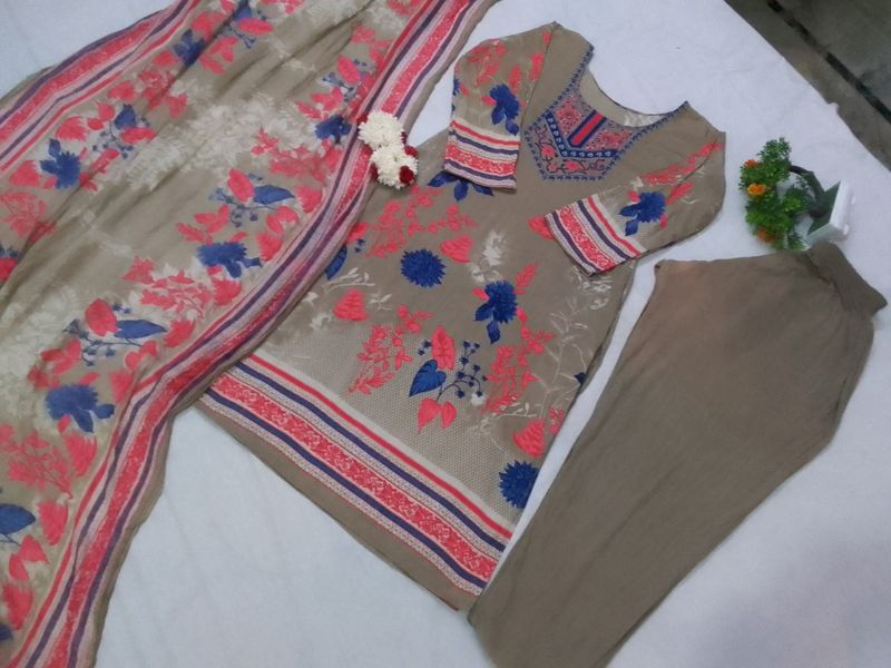 Combo 3 Suit  Set With Embroidery