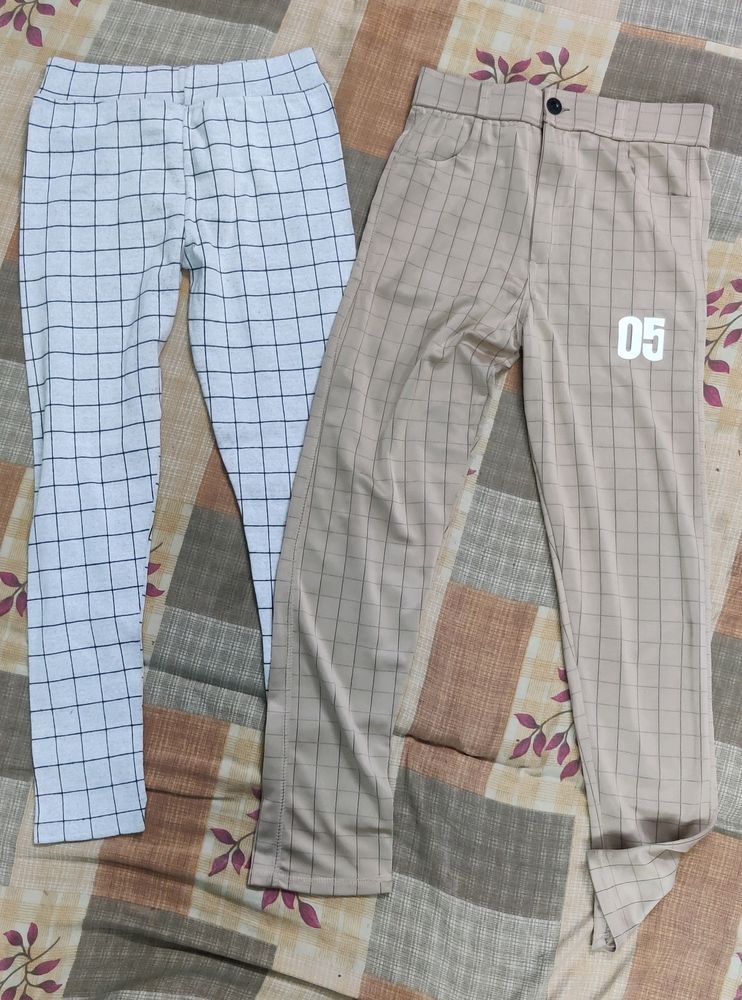 Pack Of 2 Formal Check Lowerpant