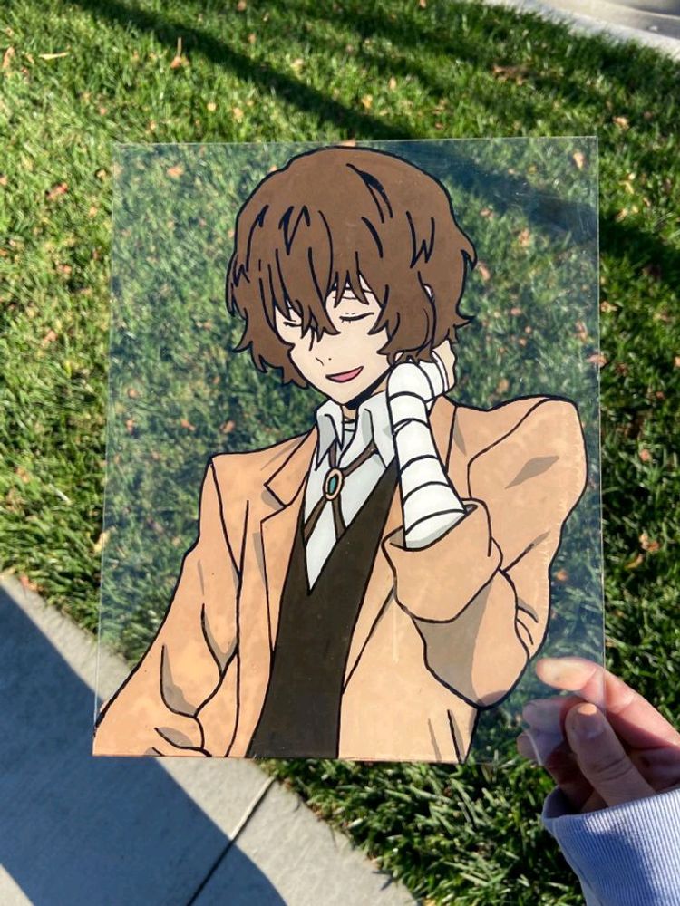 DAZAI GLASS PAINTING