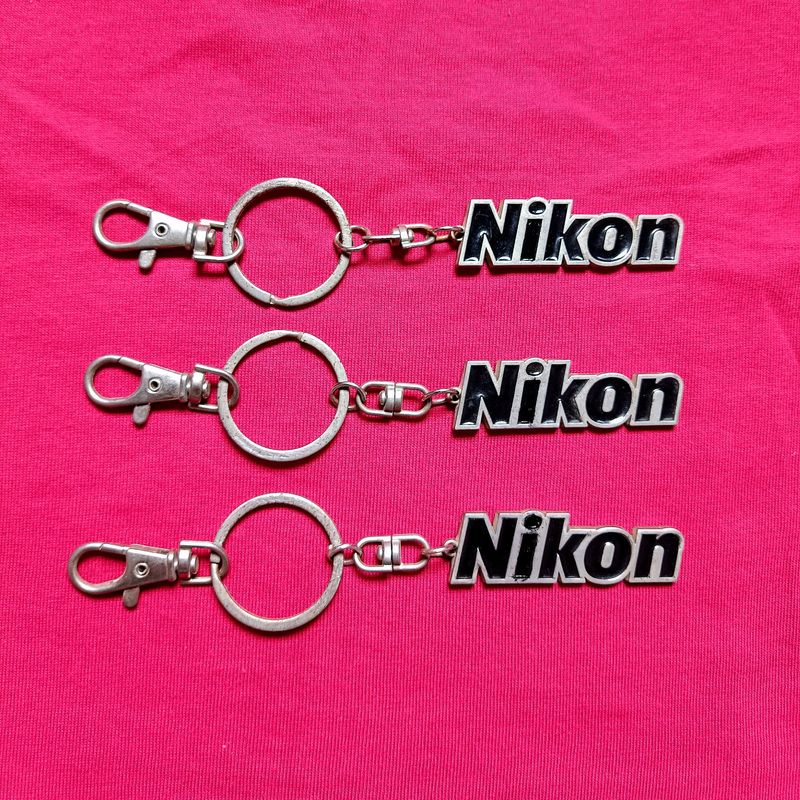 3 Nikon Keychain