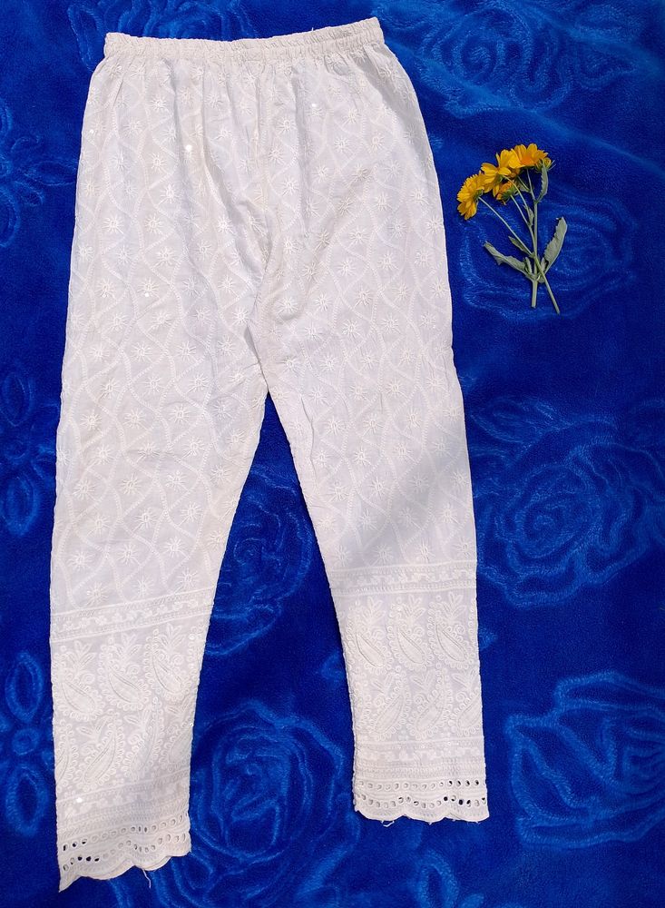 Chikankari Trouser.